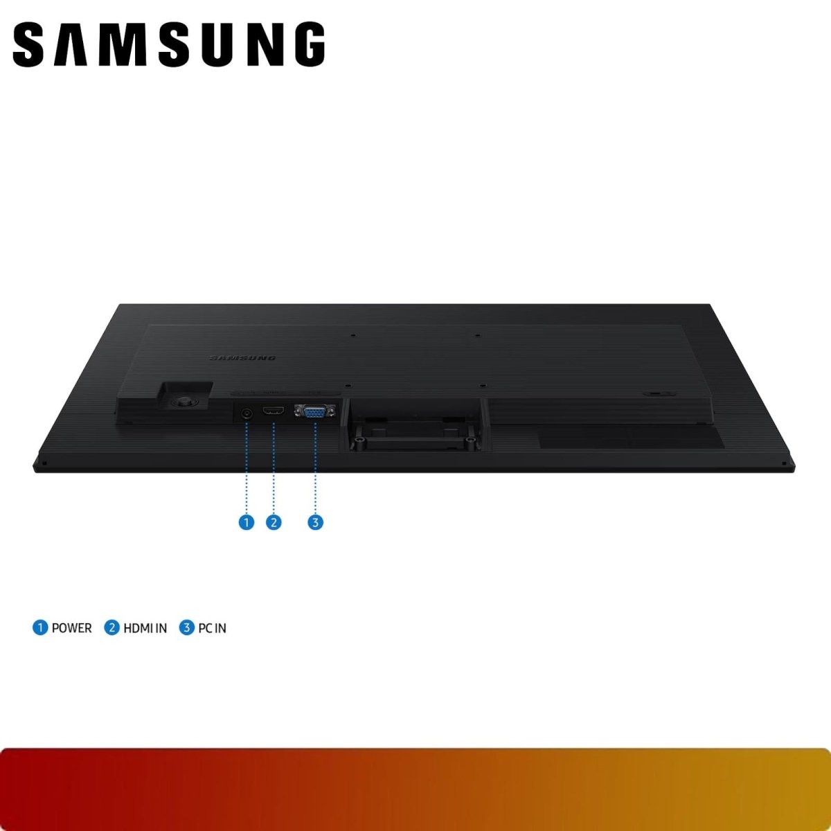 SAMSUNG 24" Essential Monitor S3 S30GD Full HD-7-Nano Komputer