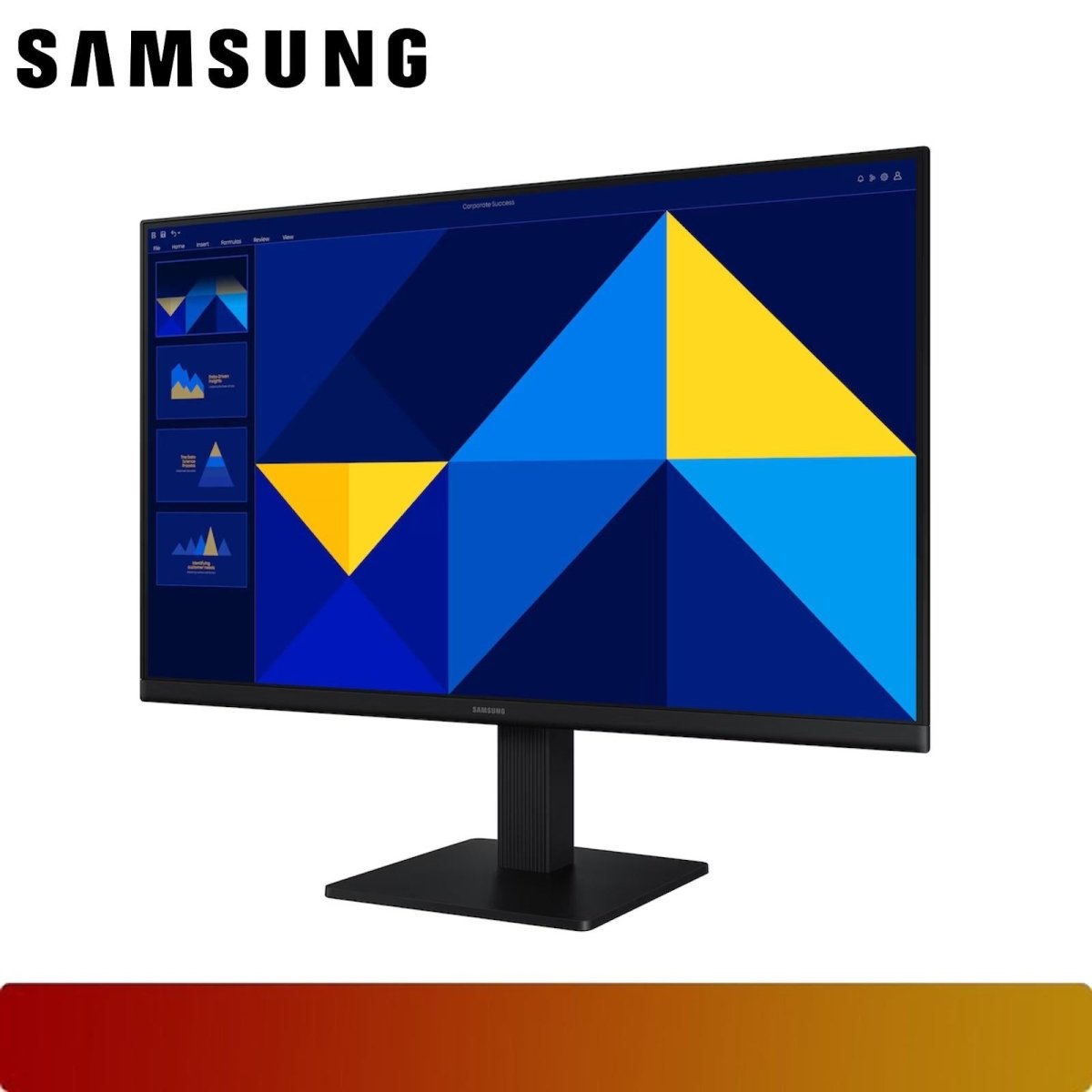 SAMSUNG 24" Essential Monitor S3 S30GD Full HD-3-Nano Komputer