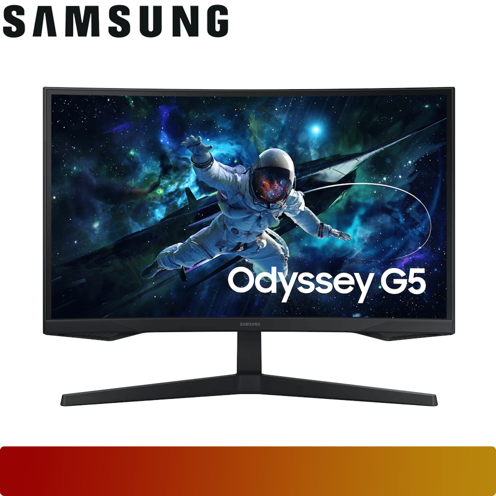 SAMSUNG 27" Odyssey G5 G55C QHD 165Hz Curved Gaming Monitor-1-Nano Komputer