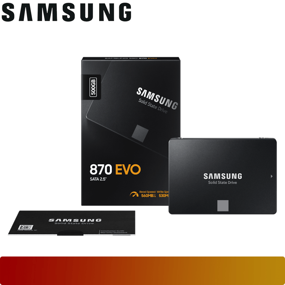 SAMSUNG 870 EVO SATA 2.5" SSD 500GB - 3 - Nano Komputer