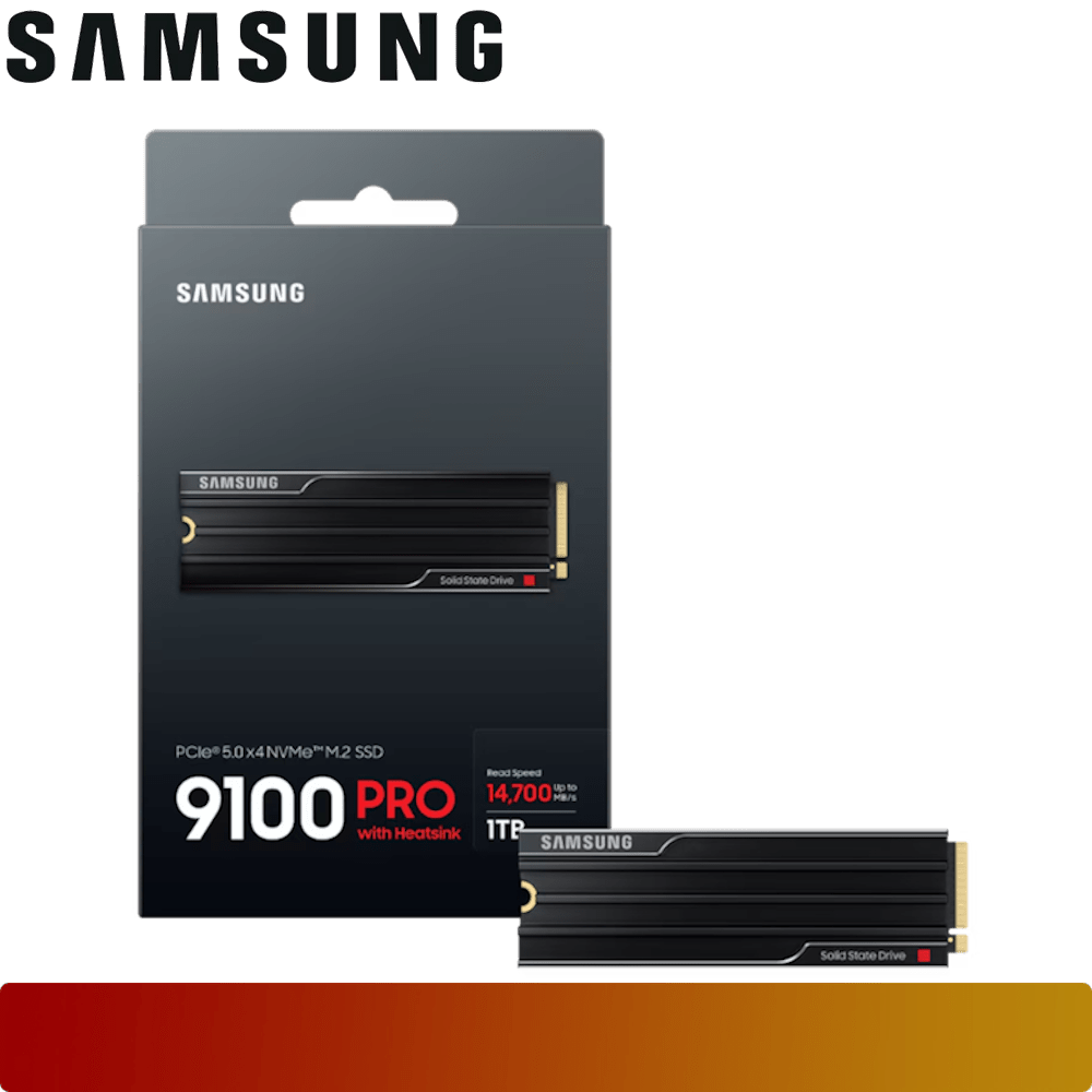 SAMSUNG 9100 PRO with Heatsink NVMe M.2 SSD 1TB - 4 - Nano Komputer