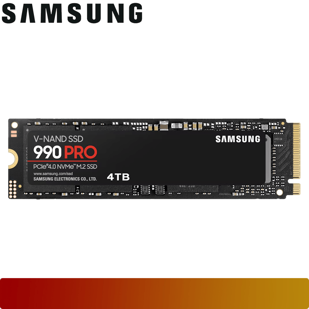 SAMSUNG 990 PRO NVMe M.2 SSD 4TB - 1 - Nano Komputer