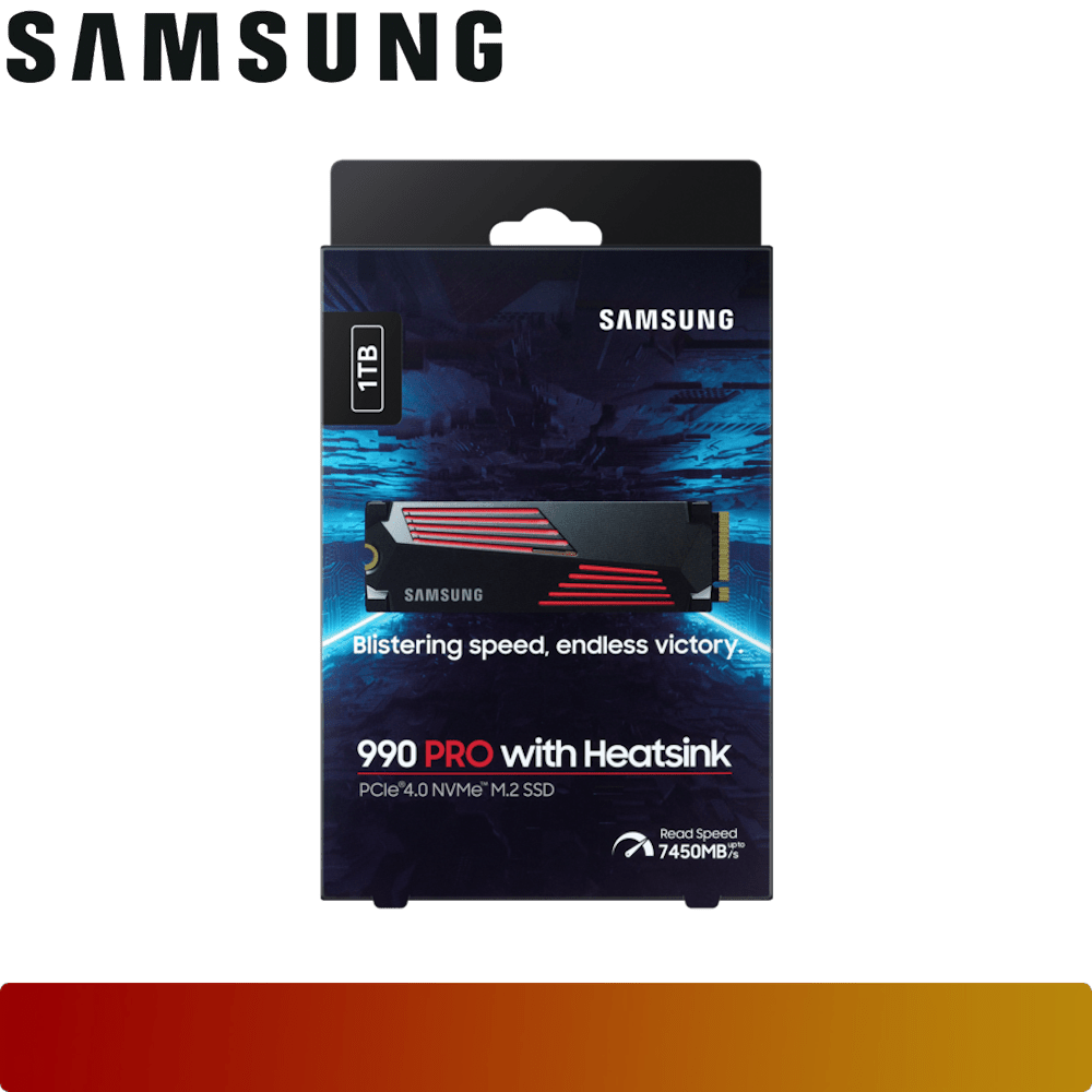 SAMSUNG 990 PRO with Heatsink NVMe M.2 SSD 1TB - 3 - Nano Komputer