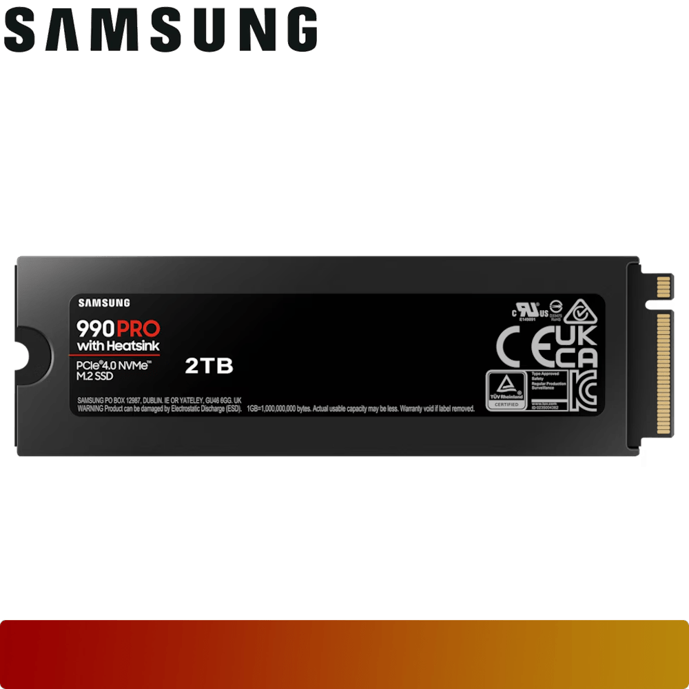SAMSUNG 990 PRO with Heatsink NVMe M.2 SSD 2TB - 2 - Nano Komputer