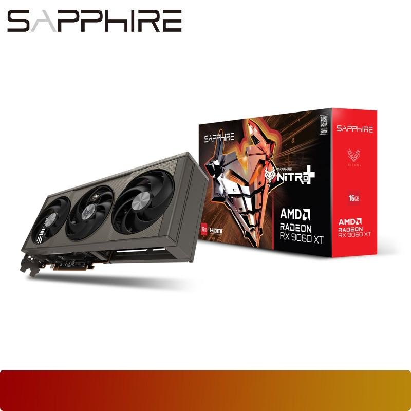 SAPPHIRE NITRO+ AMD Radeon RX 9060 XT OC - 1 - Nano Komputer