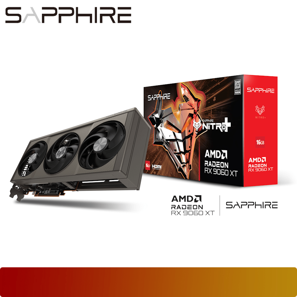 SAPPHIRE NITRO+ AMD Radeon RX 9060 XT OC-1-Nano Komputer