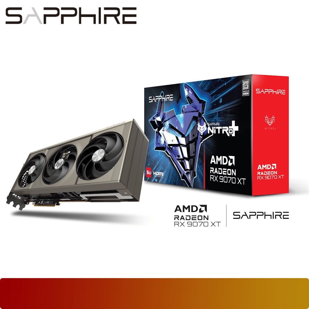 SAPPHIRE NITRO+ AMD Radeon RX 9070 XT OC-1-Nano Komputer
