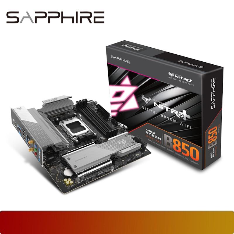 SAPPHIRE NITRO+ B850M WIFI - 1 - Nano Komputer