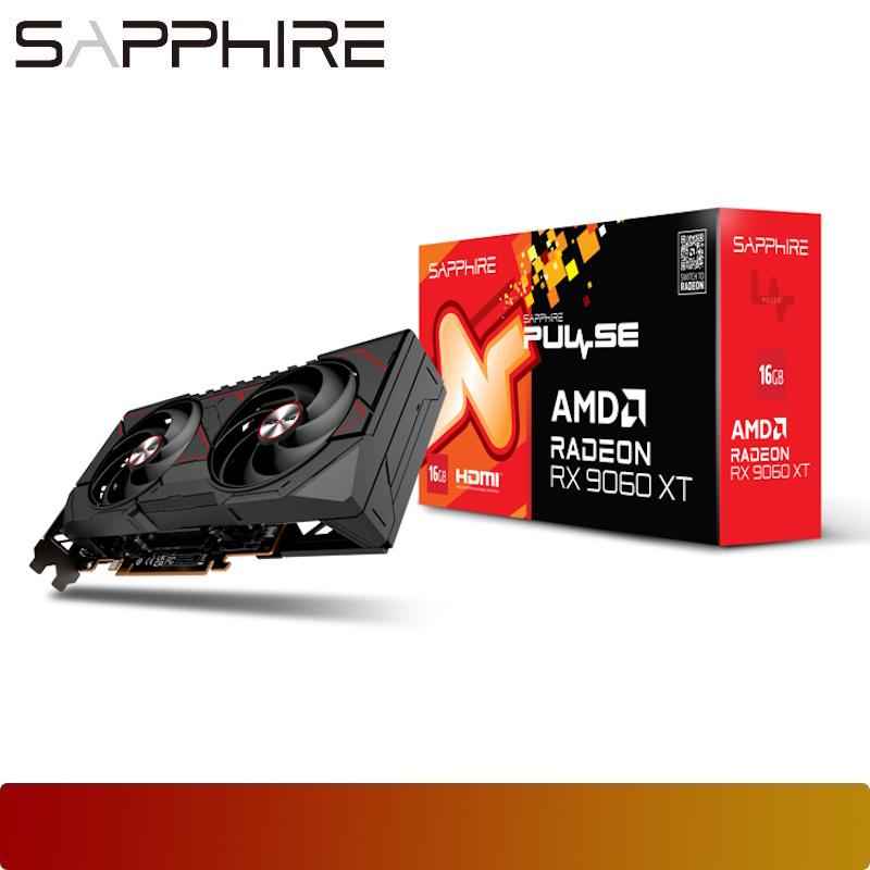 SAPPHIRE PULSE AMD Radeon RX 9060 XT OC 16GB - 1 - Nano Komputer