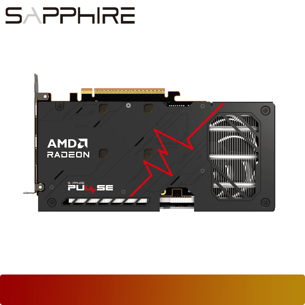 SAPPHIRE PULSE AMD Radeon RX 9060 XT OC 16GB-6-Nano Komputer