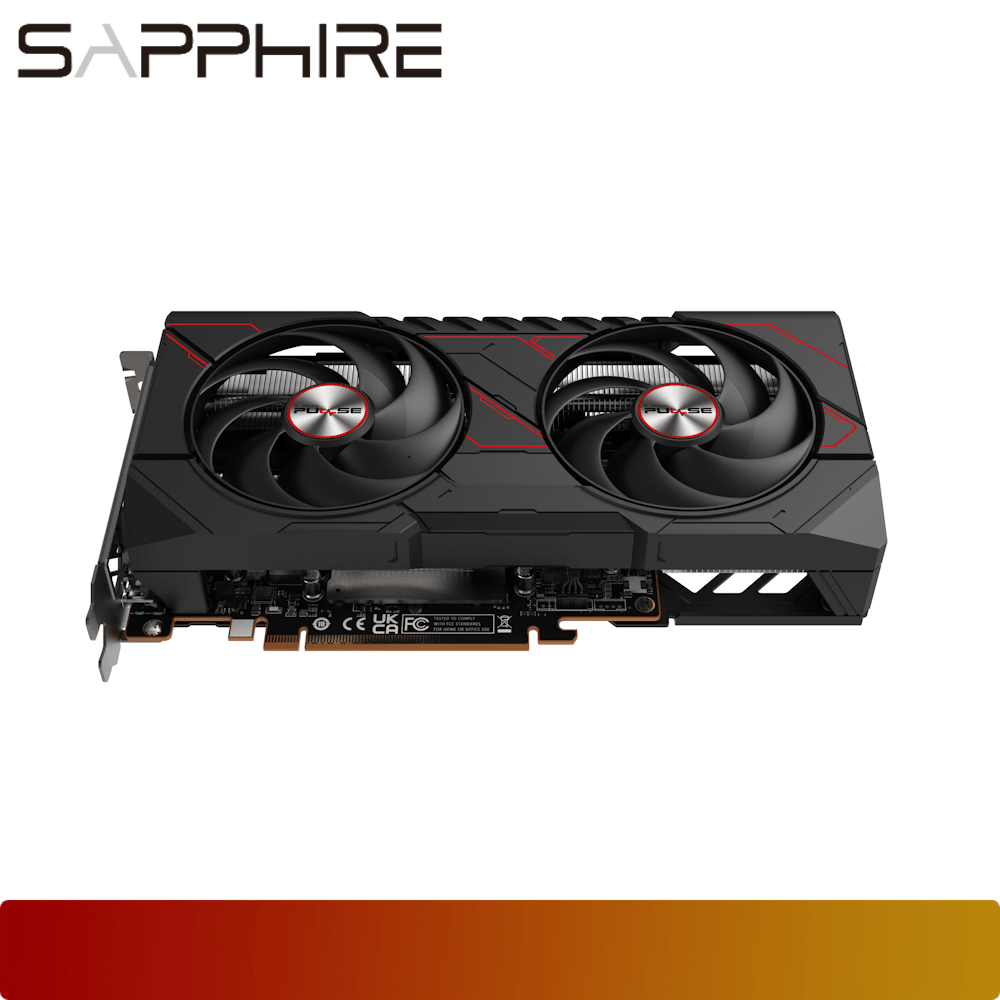 SAPPHIRE PULSE AMD Radeon RX 9060 XT OC 16GB-5-Nano Komputer