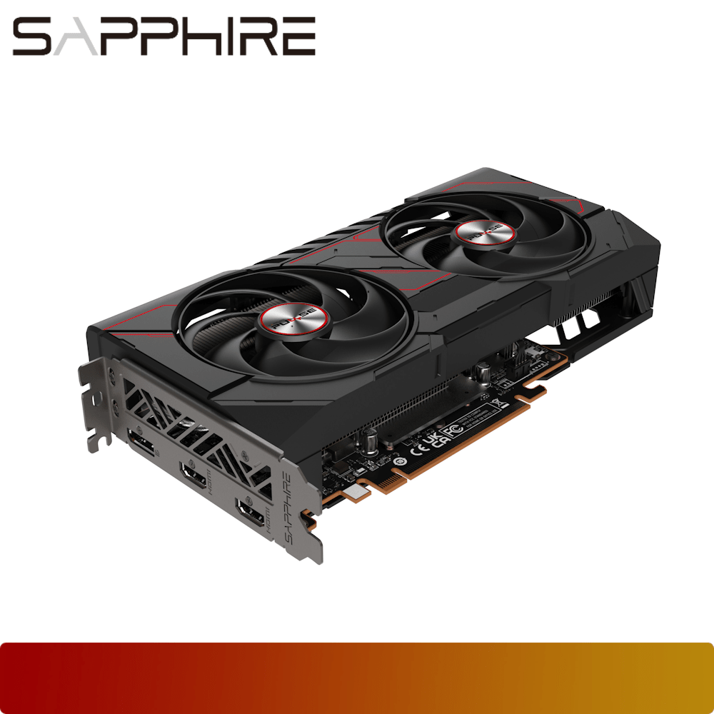 SAPPHIRE PULSE AMD Radeon RX 9060 XT OC 16GB-3-Nano Komputer