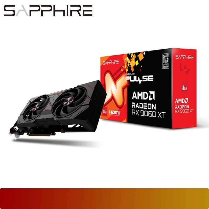 SAPPHIRE PULSE AMD Radeon RX 9060 XT OC 8GB - 1 - Nano Komputer