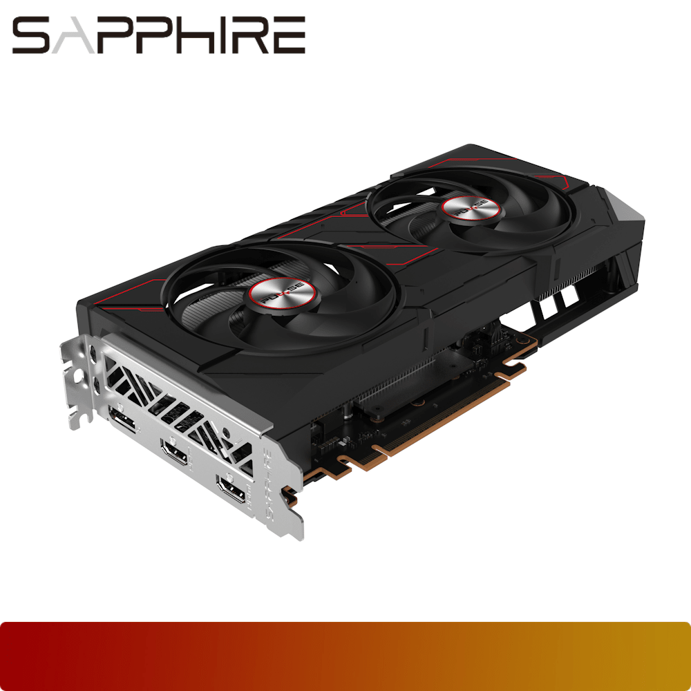 SAPPHIRE PULSE AMD Radeon RX 9060 XT OC 8GB-3-Nano Komputer