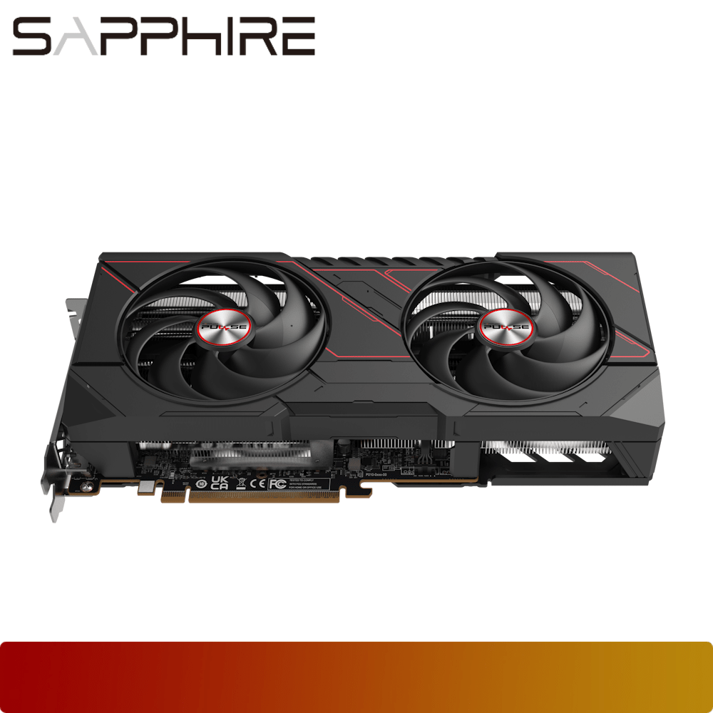 SAPPHIRE PULSE AMD Radeon RX 9070 GRE OC GPU 12GB GDDR6-5-Nano Komputer