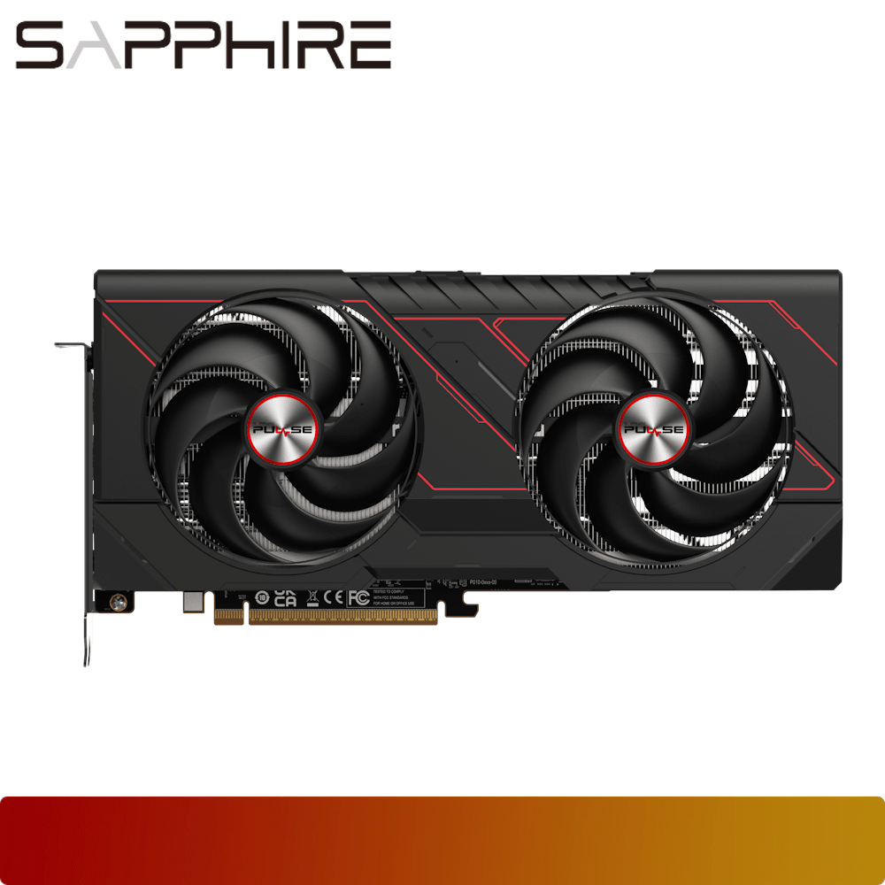 SAPPHIRE PULSE AMD Radeon RX 9070 GRE OC GPU 12GB GDDR6-2-Nano Komputer