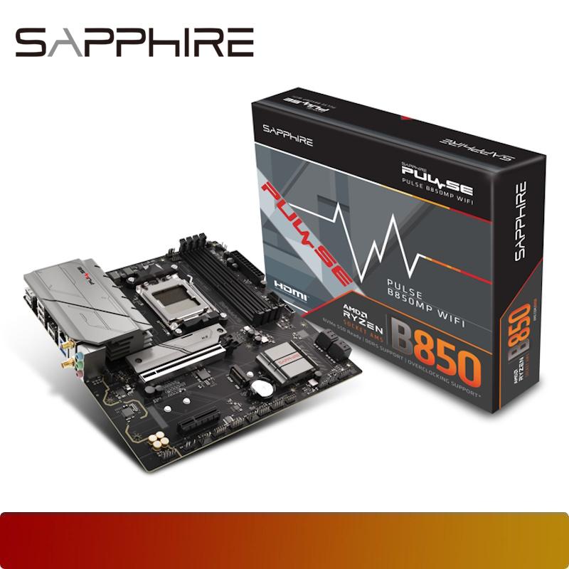 SAPPHIRE PULSE B850M WIFI - 1 - Nano Komputer