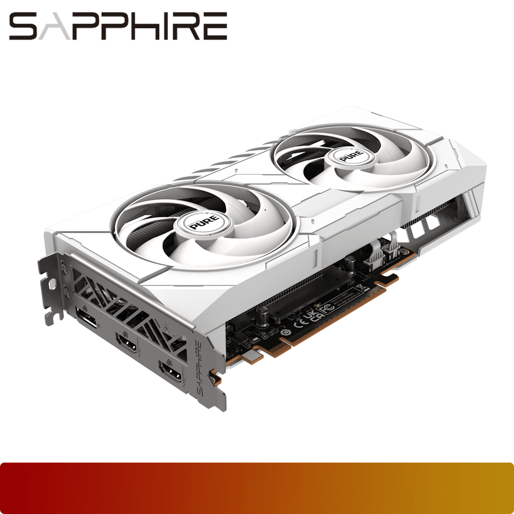 SAPPHIRE PURE AMD Radeon RX 9060 XT OC-3-Nano Komputer