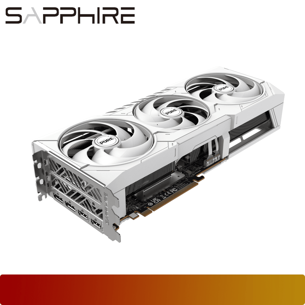SAPPHIRE PURE AMD Radeon RX 9070 OC-3-Nano Komputer
