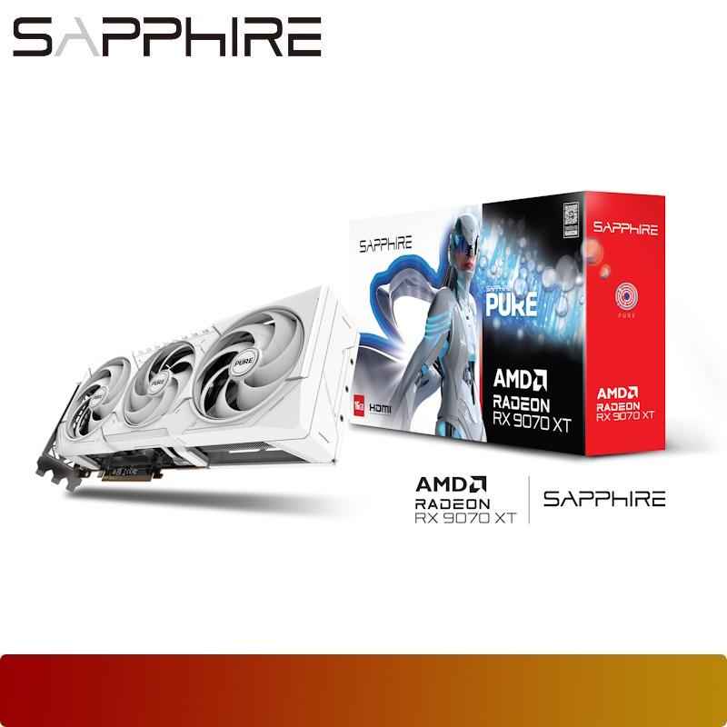 SAPPHIRE PURE AMD Radeon RX 9070 XT OC - 1 - Nano Komputer
