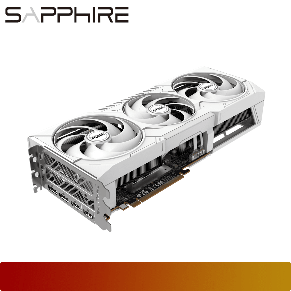 SAPPHIRE PURE AMD Radeon RX 9070 XT OC-3-Nano Komputer