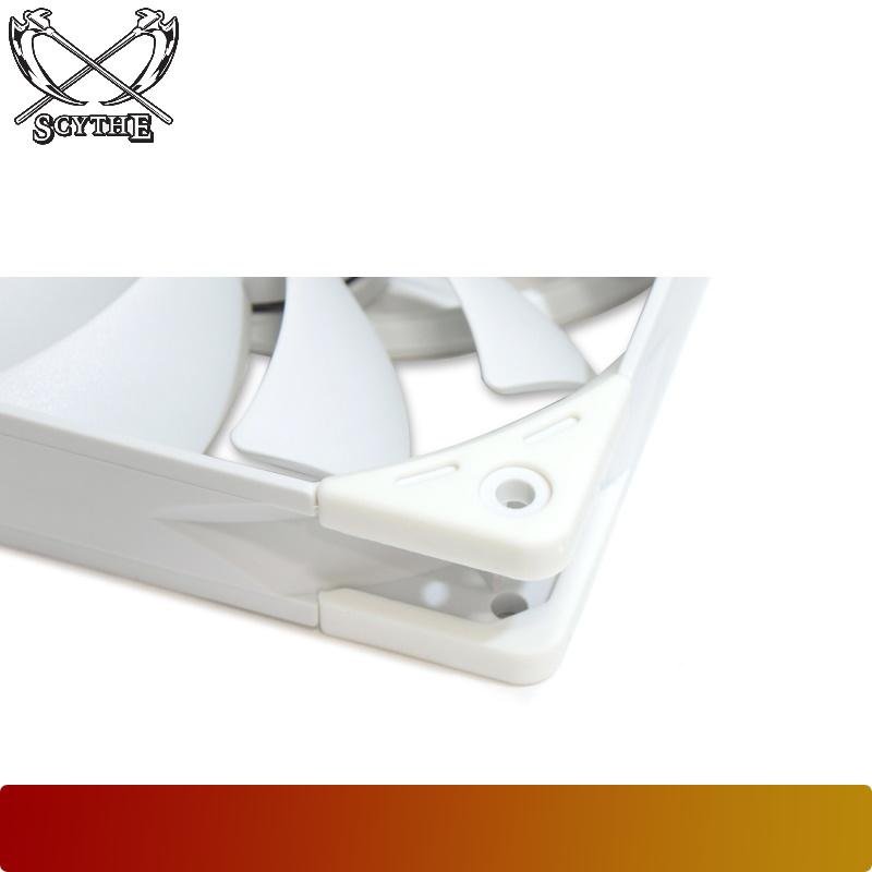 SCYTHE KAZE FLEX 120 WHITE PWM - 4 - Nano Komputer