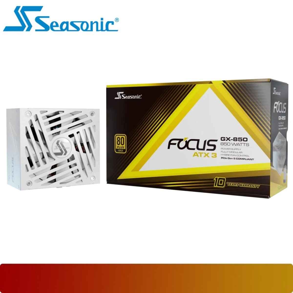 SEASONIC FOCUS GX 850 White ATX 3.1