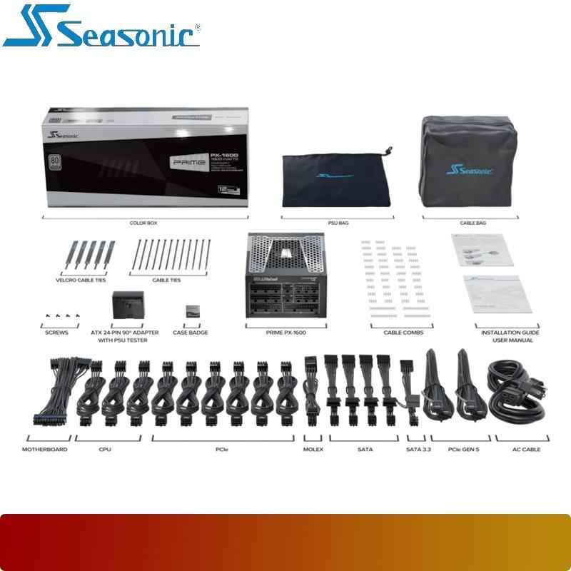 SEASONIC PRIME PX-1600 ATX 3.1 PSU