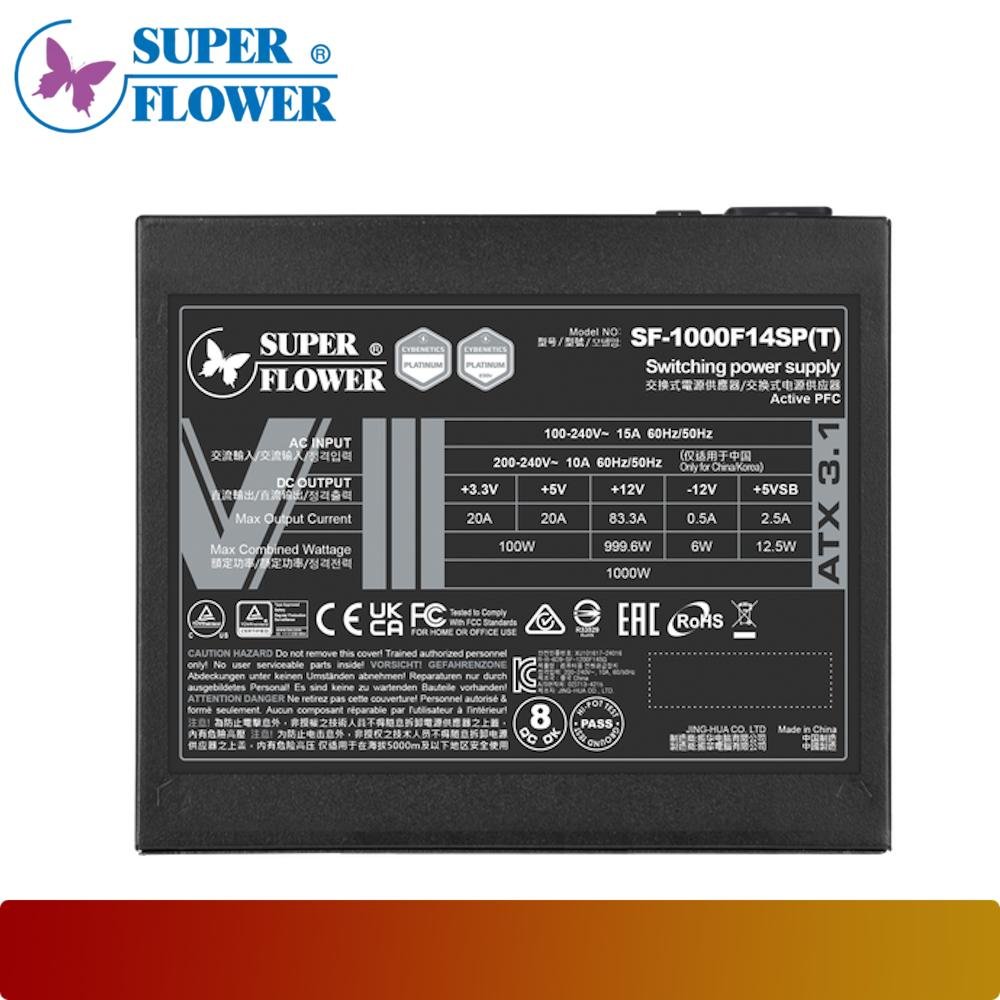 SUPER FLOWER LEADEX VIII PLATINUM PRO ATX 3.1 1000W - 6 - Nano Komputer