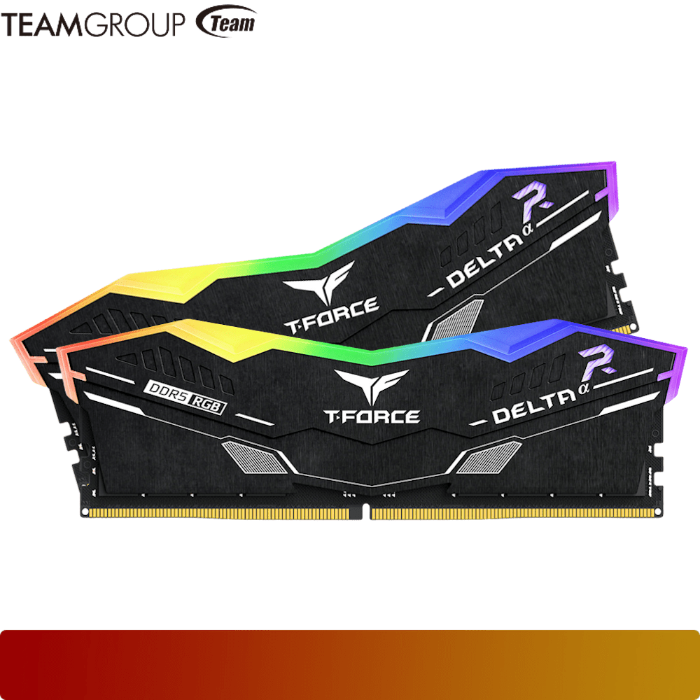 TEAM DELTA a RGB 16GB (2x8GB) DDR5 6000MT/s Kit CL38 Black-1-Nano Komputer