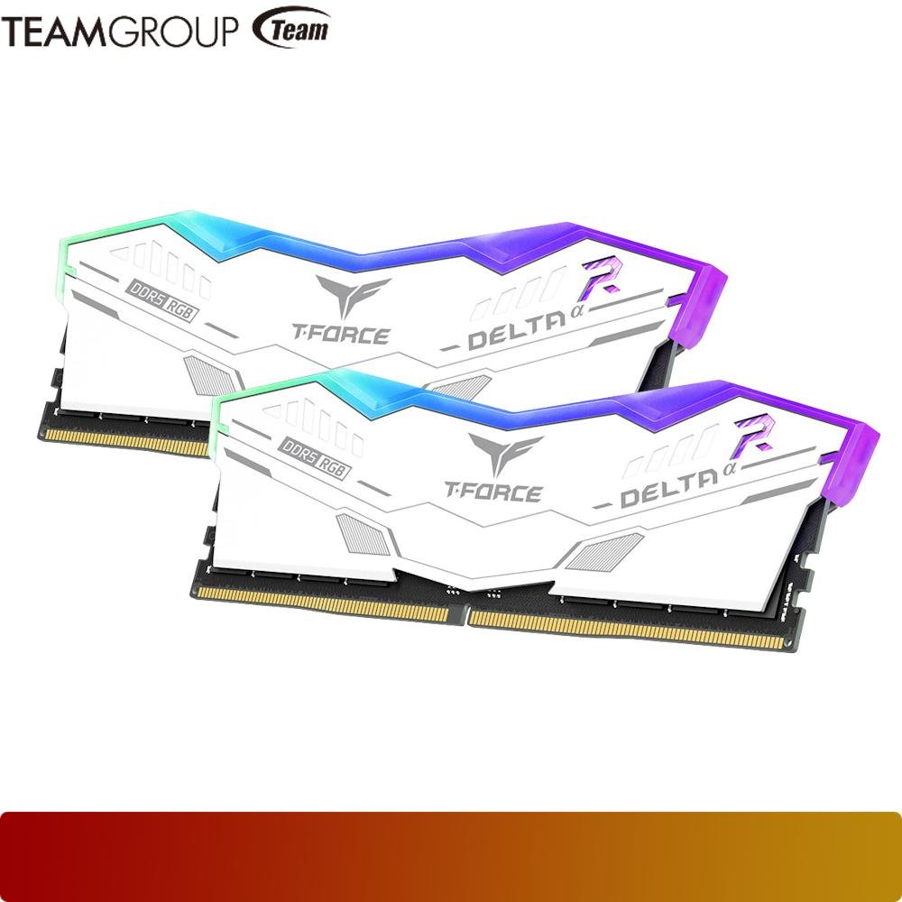 TEAM DELTA a RGB 16GB (2x8GB) DDR5 6000MT/s Kit CL38 White-3-Nano Komputer