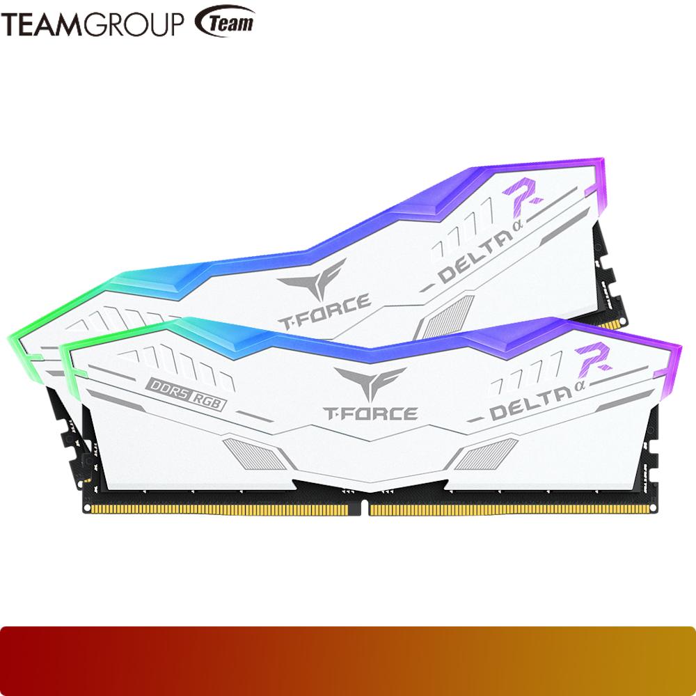 TEAM DELTA a RGB 16GB (2x8GB) DDR5 6000MT/s Kit CL38 White-1-Nano Komputer