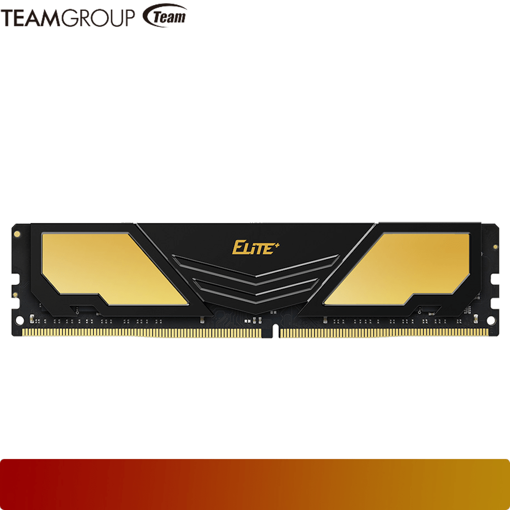 TEAM ELITE PLUS DDR4 16GB (1x8GB) Kit 2400 MT/s CL16 Black - 1 - Nano Komputer