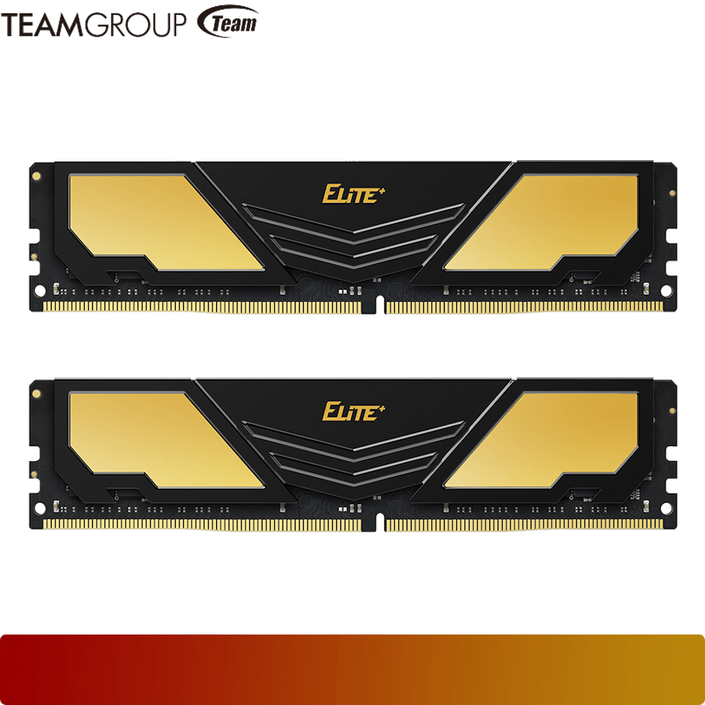 TEAM ELITE PLUS DDR4 16GB (2x8GB) Kit 3200 MT/s CL22 Black - 1 - Nano Komputer