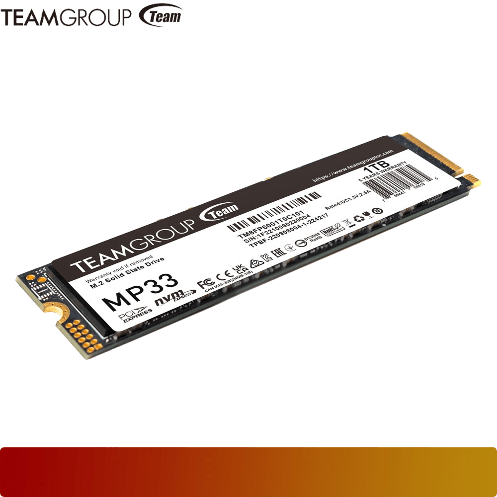 TEAM MP33 1TB M.2 PCIe SSD - 4 - Nano Komputer