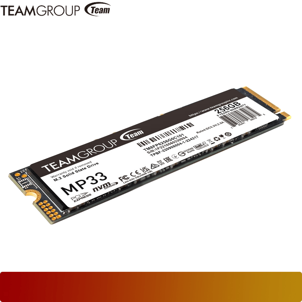 TEAM MP33 256GB M.2 PCIe SSD - 4 - Nano Komputer