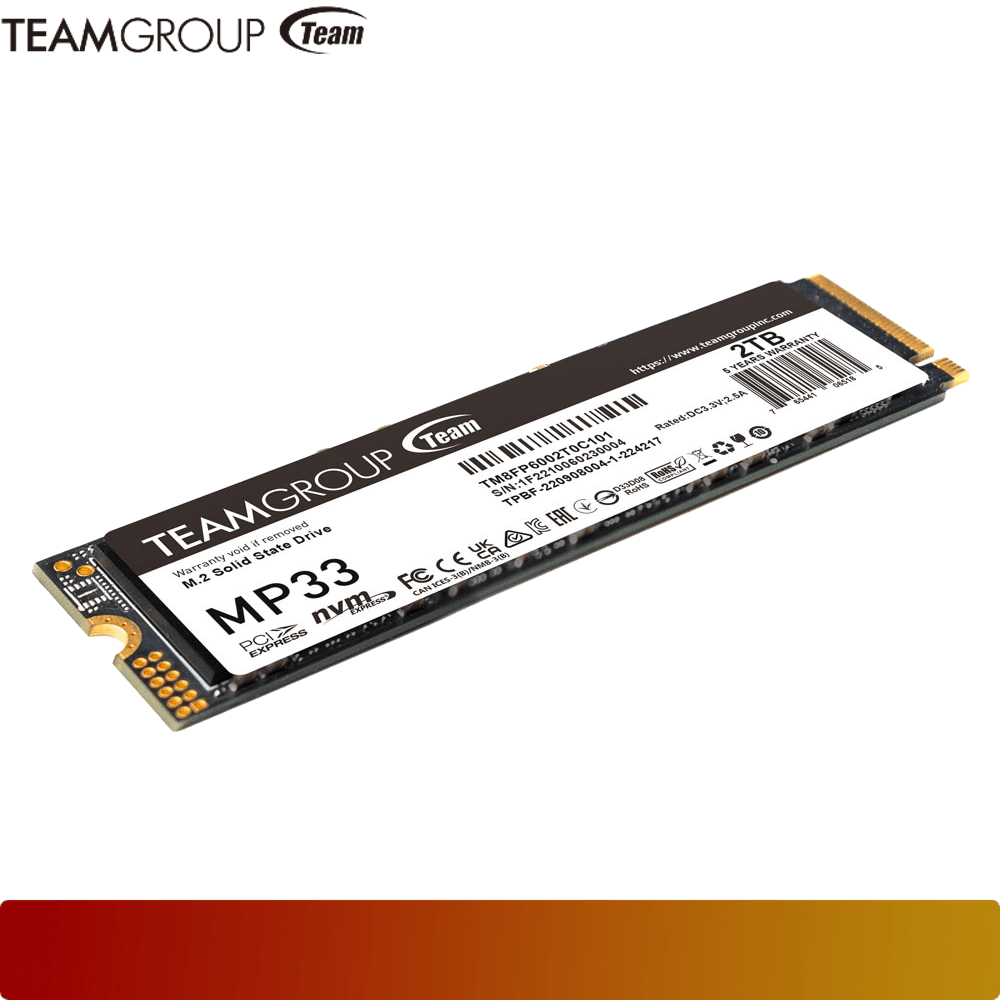 TEAM MP33 2TB M.2 PCIe SSD - 4 - Nano Komputer