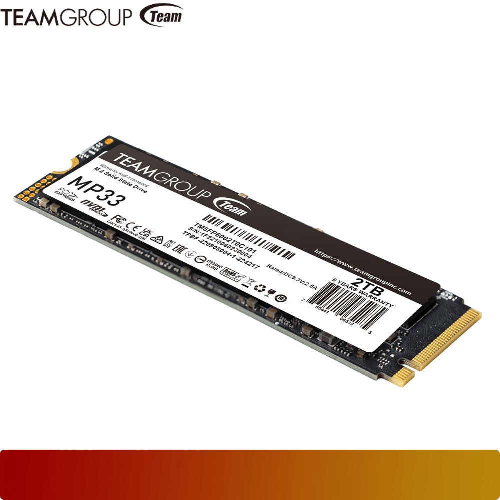 TEAM MP33 2TB M.2 PCIe SSD - 3 - Nano Komputer