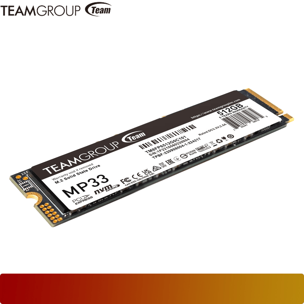 TEAM MP33 512GB M.2 PCIe SSD - 4 - Nano Komputer