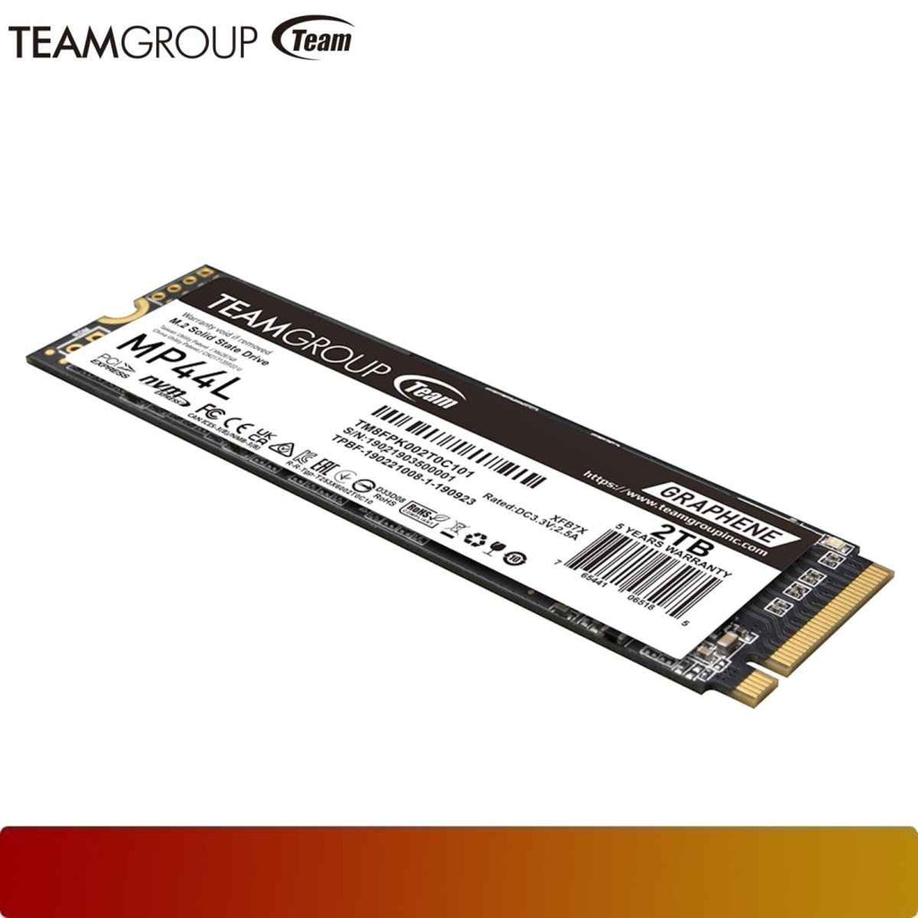 TEAM MP44L M.2 PCIe 4.0 SSD 2TB