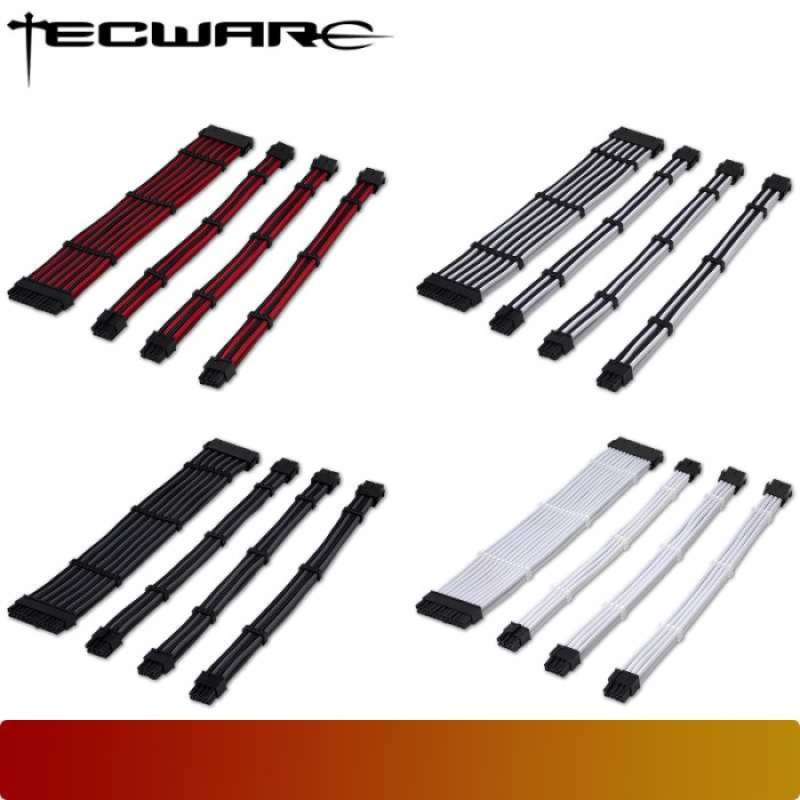 TECWARE FLEX SLEEVED EXTENSION CABLES - 1 - Nano Komputer