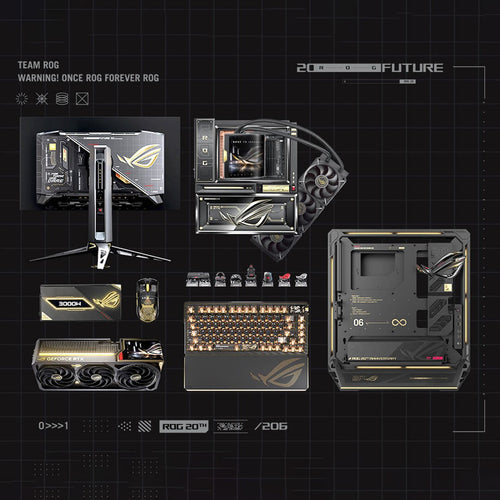 ASUS ROG 20th Anniversary PC Set