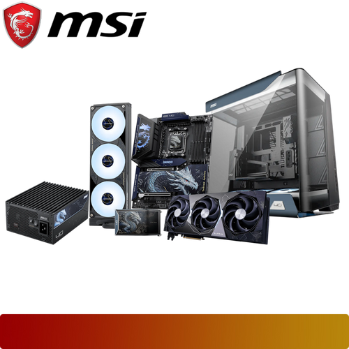 MSI MEG DRACO EPIC EDITION 40th Anniversary Ultimate PC Component Bundle