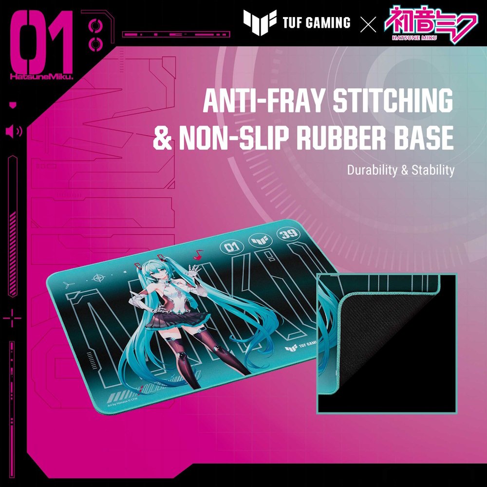 ASUS x Hatsune Miku Edition Ultimate Gaming Gear Bundle
