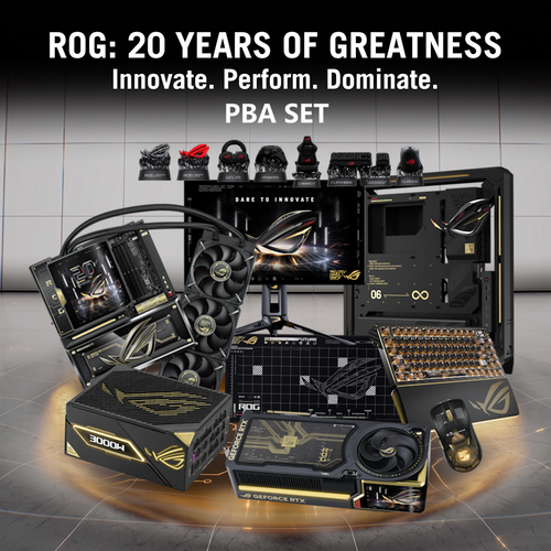 ASUS ROG 20th Anniversary PBA Set