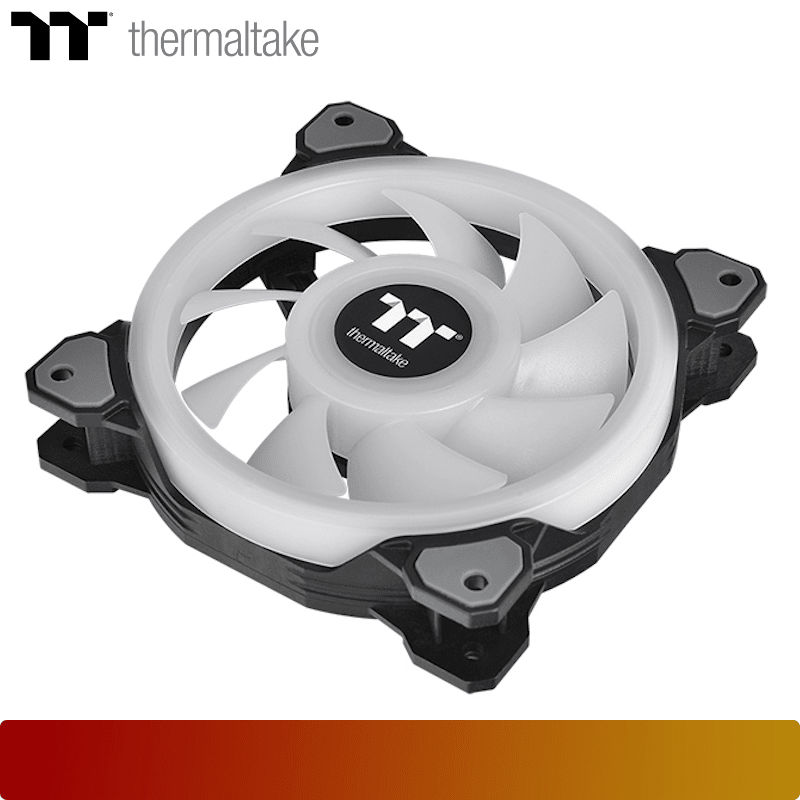 THERMALTAKE Riing Quad 12 RGB Radiator Fan TT Premium Edition 3 Fan Pack-2-Nano Komputer