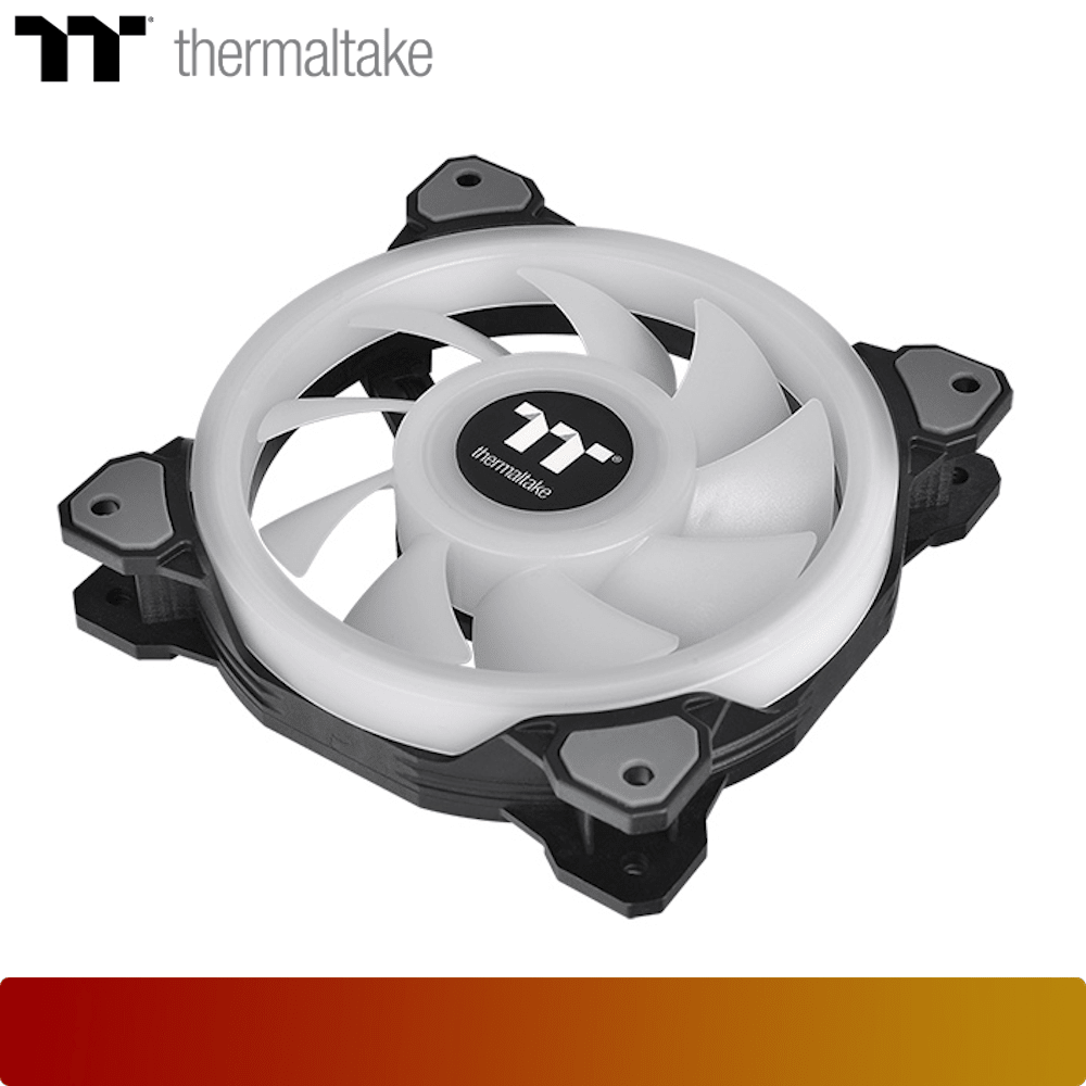 THERMALTAKE Riing Quad 14 RGB Radiator Fan TT Premium Edition 3 Fan Pack (Controller included)-2-Nano Komputer