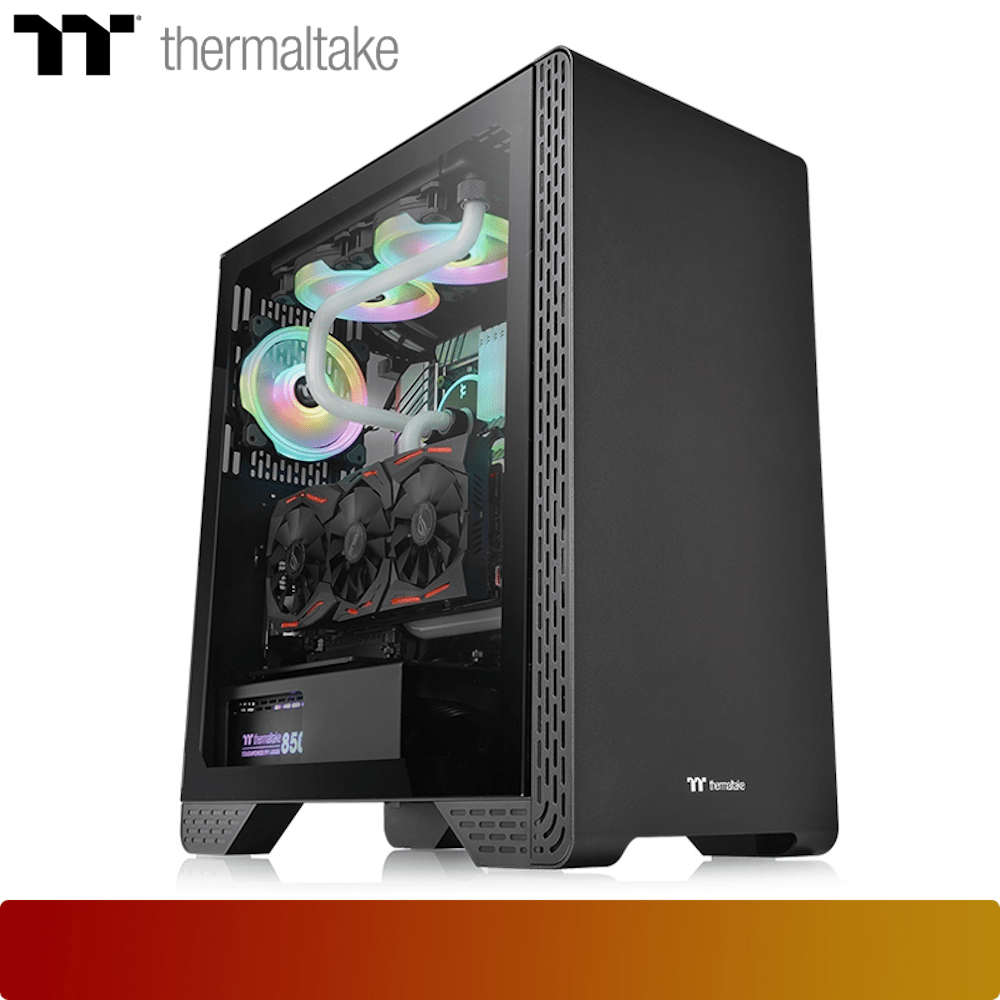THERMALTAKE S300 Tempered Glass Mid-Tower Chassis-7-Nano Komputer