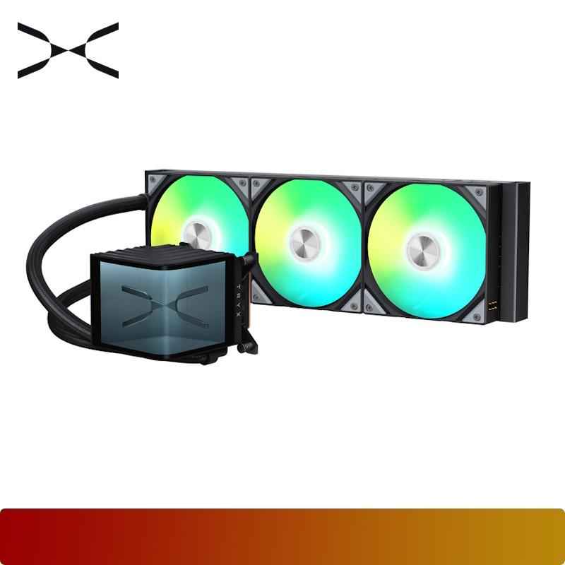 TRYX PANORAMA ARGB 360 | Asetek 8th Gen V2 L - shaped AMOLED Screen Liquid Cooler - 6 - Nano Komputer
