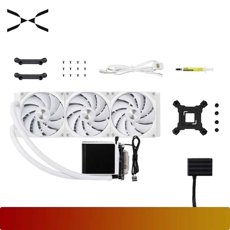 TRYX PANORAMA ARGB 360 | Asetek 8th Gen V2 L - shaped AMOLED Screen Liquid Cooler - 5 - Nano Komputer